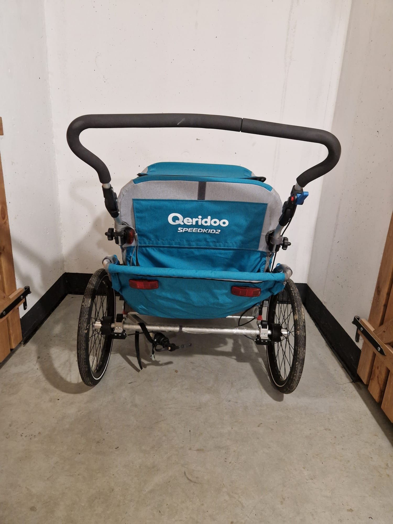 Przyczepką rowerowa Qeridoo Speedkid2