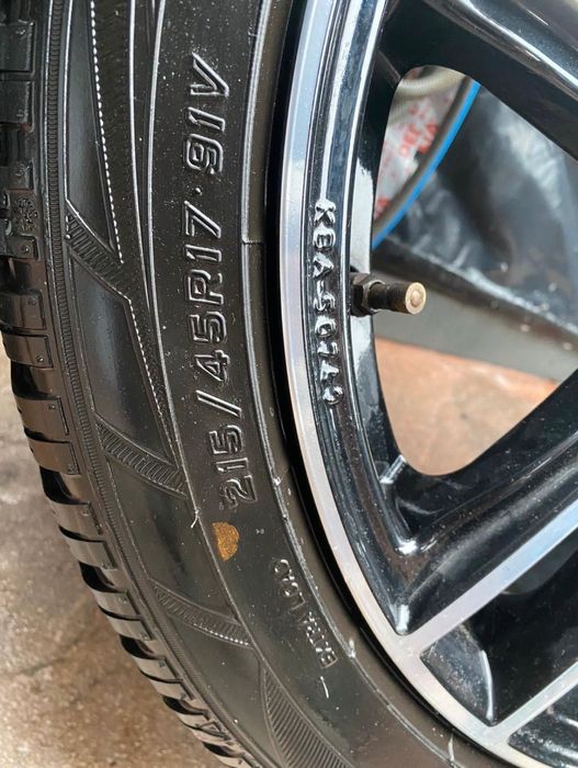 Felgi 17, 5x100 z oponami zimowymi