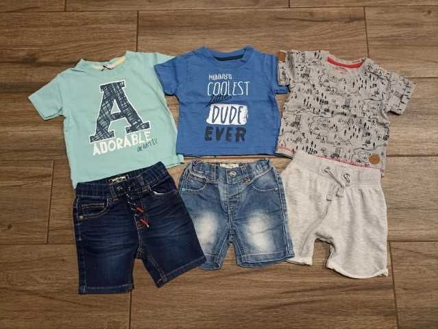 Mega paka 35 sztuk dla chłopca roz. 80