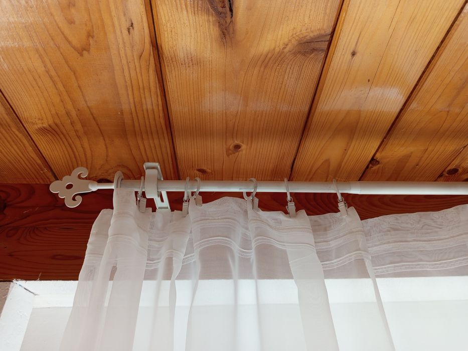 Karnisz biały teleskopowy 120 - 210