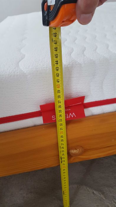 materac gąbkowy  do łożka 120x190 janpol model venus