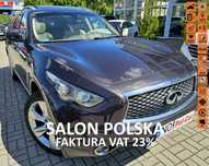 Infiniti QX70 skóra,kamera 360, grzane fotele, serwis, 4awd