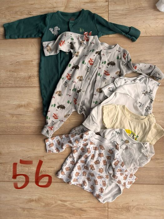 Ubranka dla chłopczyka rozmiar 56