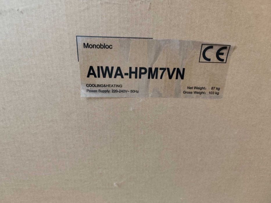 Pompa ciepła Aiwa 7 kw monoblok nowa
