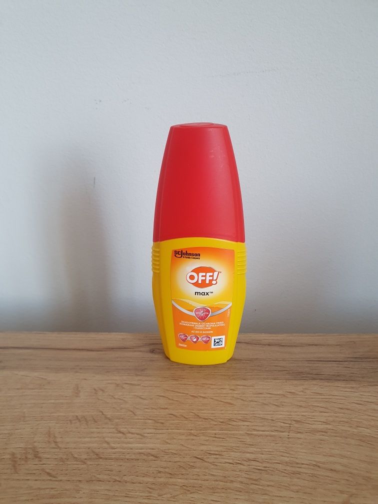OFF Max multi insect,rozpylacz przeciwko komarom I kleszczom 100ml.