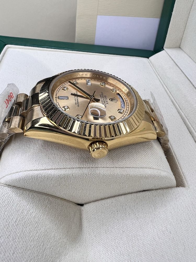 Часы механические gold Day Date 41мм Полный комплект ролекс