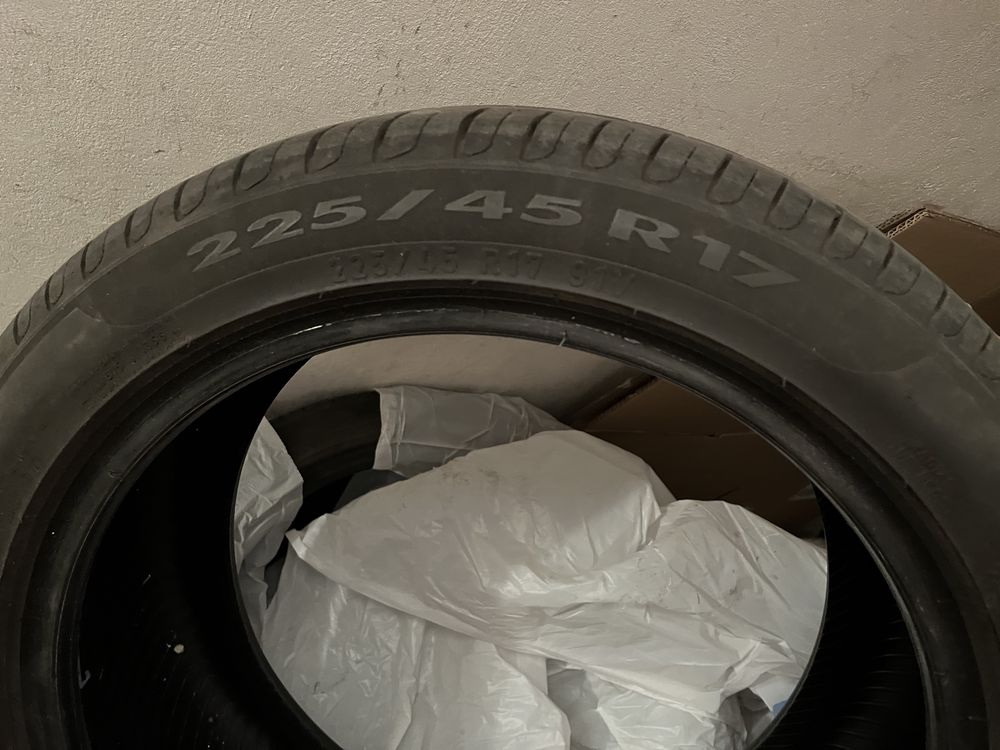 4 x Opony letnie PIRELLI 225/45/R17 Cinturato  P7