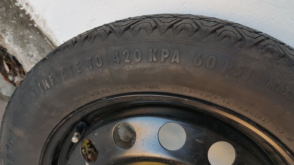 Запаска 16r 5/120 от BMW