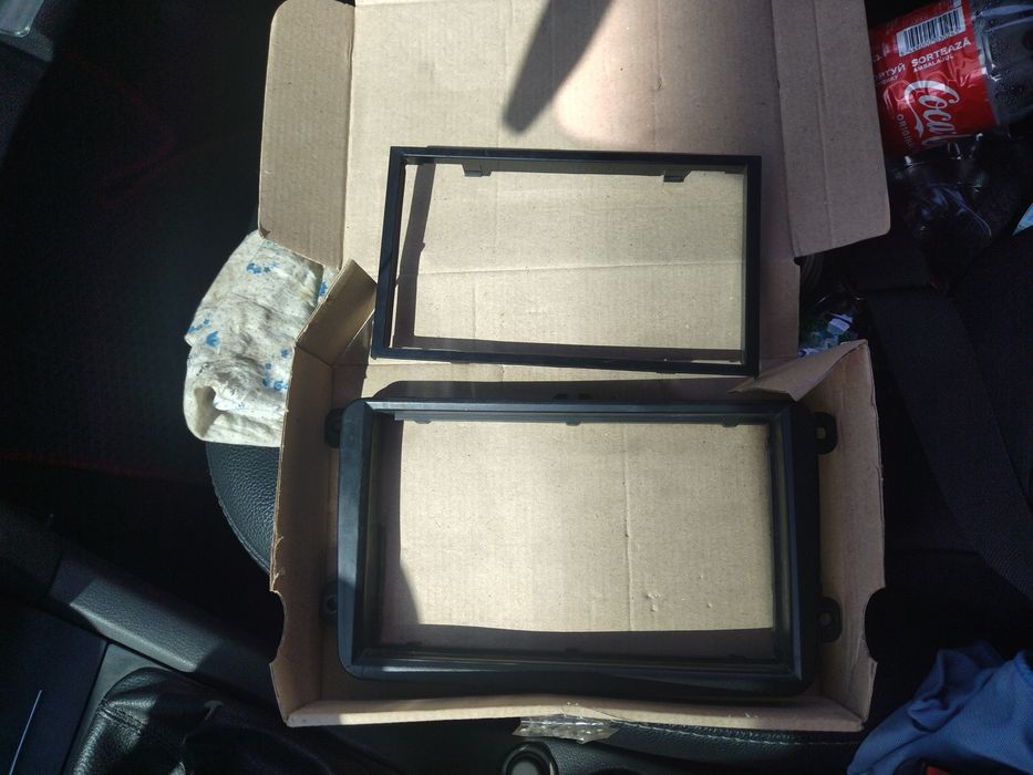 Переходная рамка 2DIN Skoda