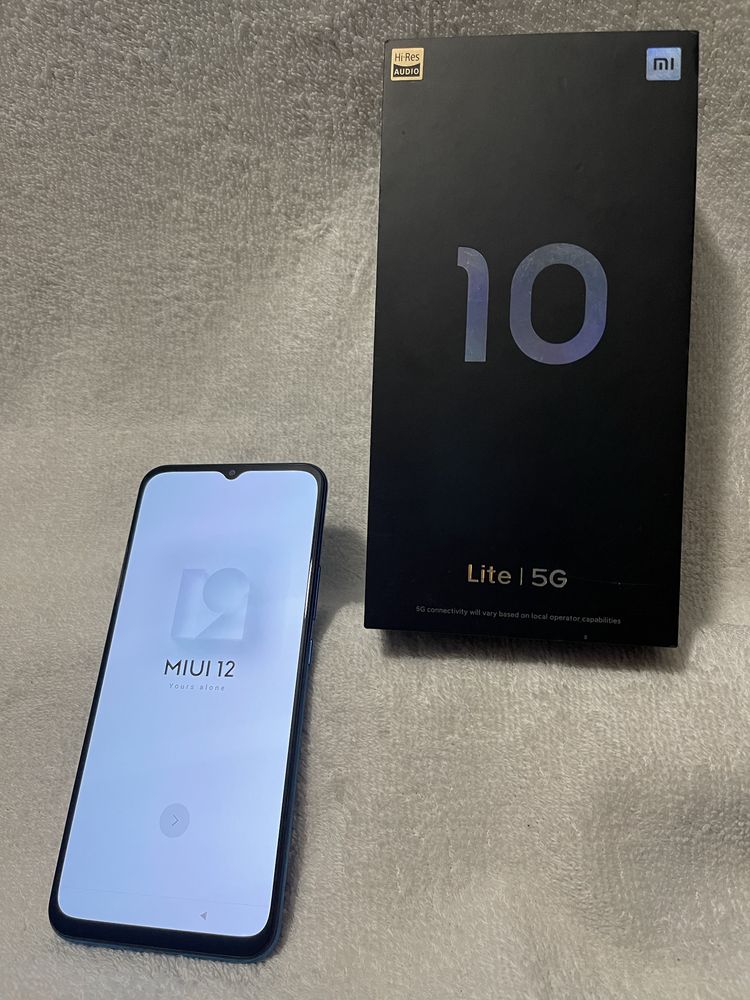 Smartfon Xiaomi Mi10 Lite 5G Aurora Blue