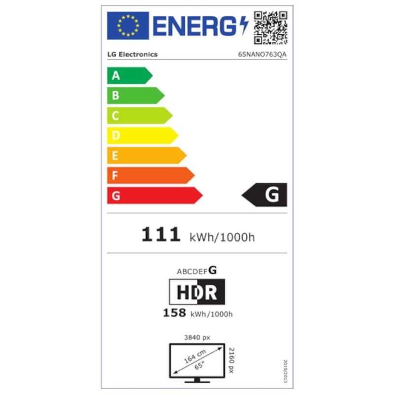 LG NanoCell 65NANO763QA 65 4K UHD Smart TV Wifi Preto – Televisão