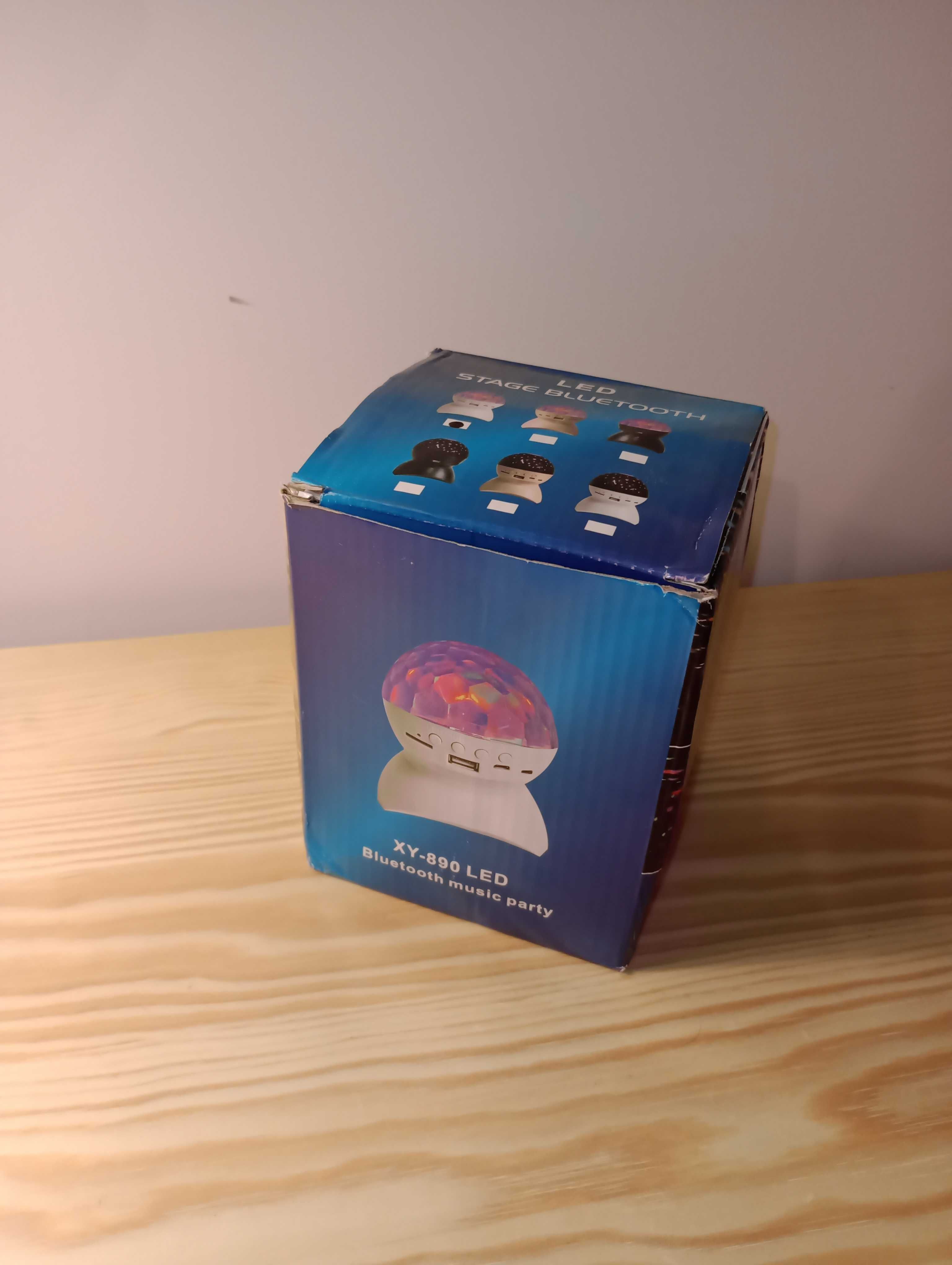 Kula świetlna / projektor dyskotekowy XY-890 LED Bluetooth