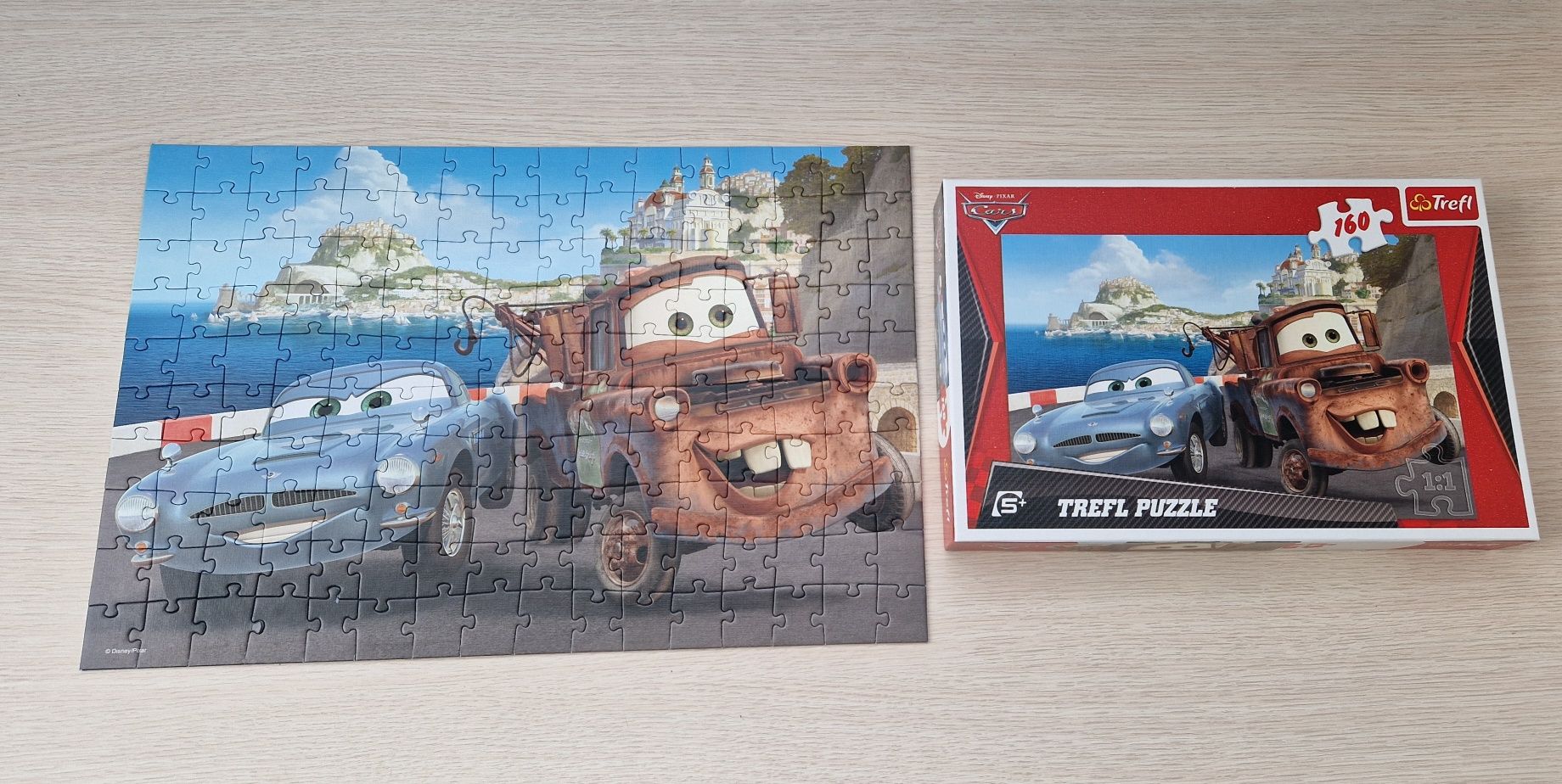 Trefl auta złomek puzzle 160 elementów 5+