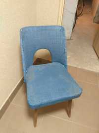 Krzesło Muszelka PRL, typ 1020