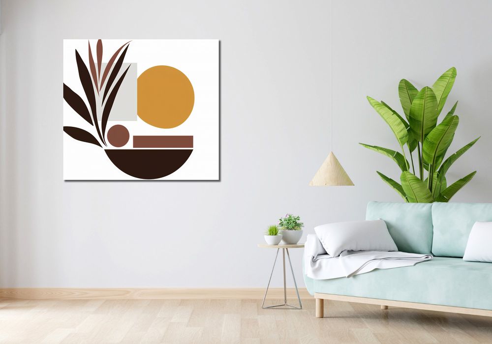 Obraz 100x90cm Stylizacja Roślin