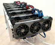 Ферма для майнинга в сборке Rtx 3060 ti + подарок