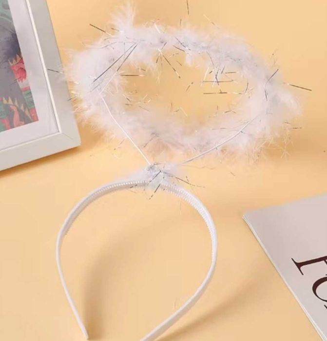 aureola dla aniołka przebranie dodatek dla aniołka