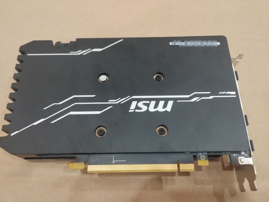 Gtx 1660 super  повний комплект пломба
