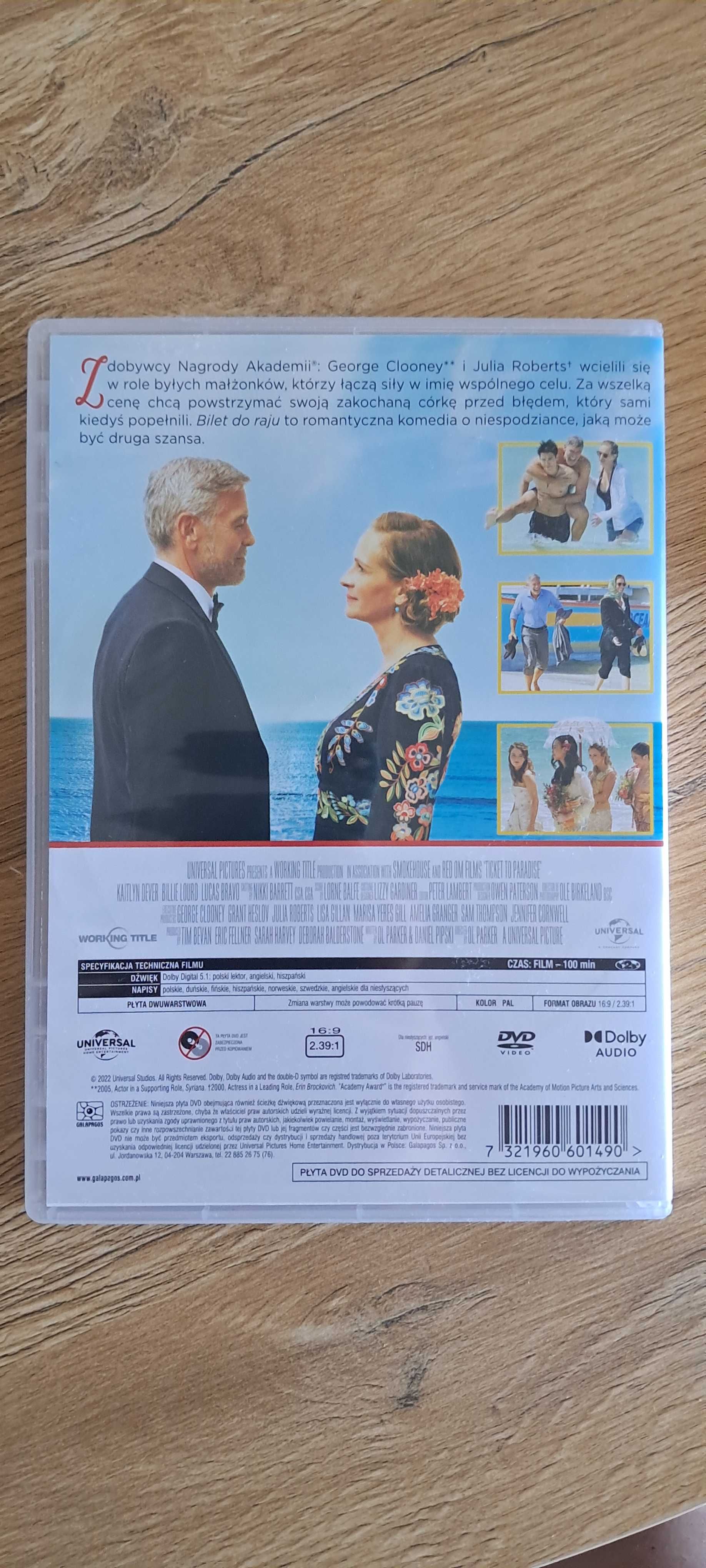 Bilet do Raju. Dvd.