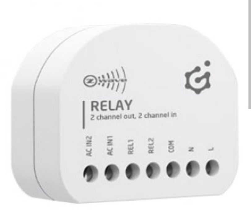 Relay x2 Grenton z-wave mesh