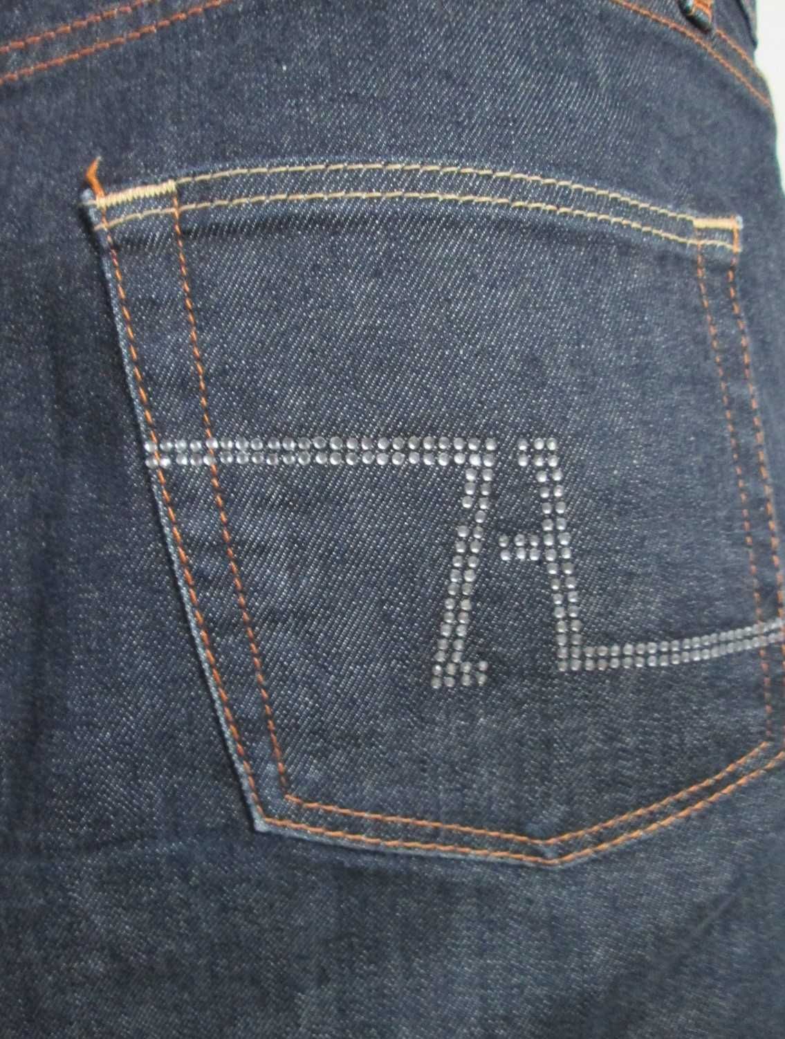 Zara dżinsowa spódniczka jeans bawełna granatowa S 36 jak NOWA