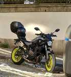 Yamaha MT07 Nigth Fluo