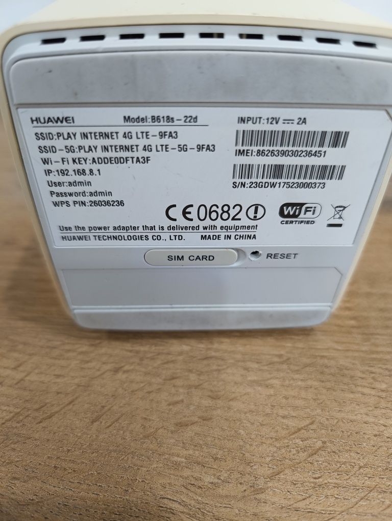 Router Huawei b618s- 22d