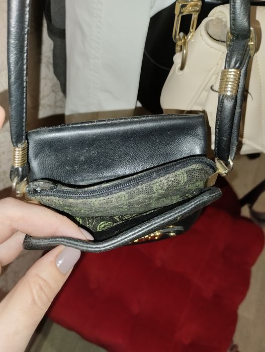 Moschino mini сумка, натуральна шкіра