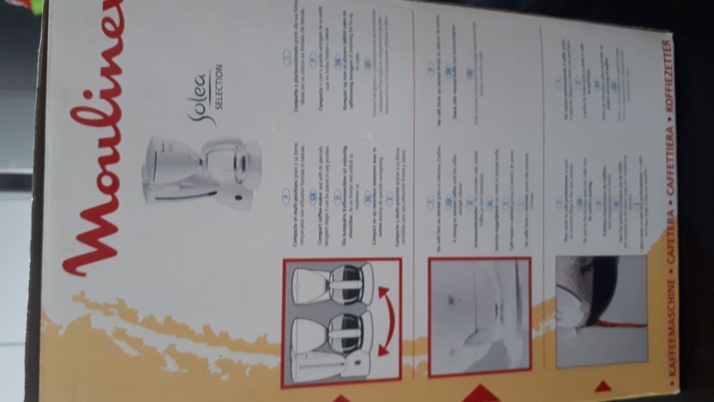 Maquina cafe moulinex