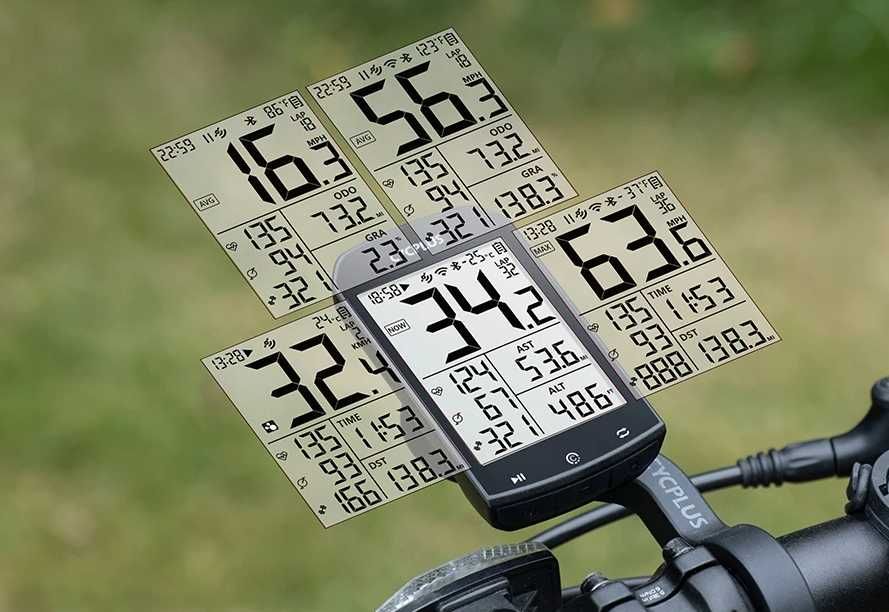 Licznik rowerowy CYCPLUS M1 GPS komputer na rower bezprzewodowy V2.0
