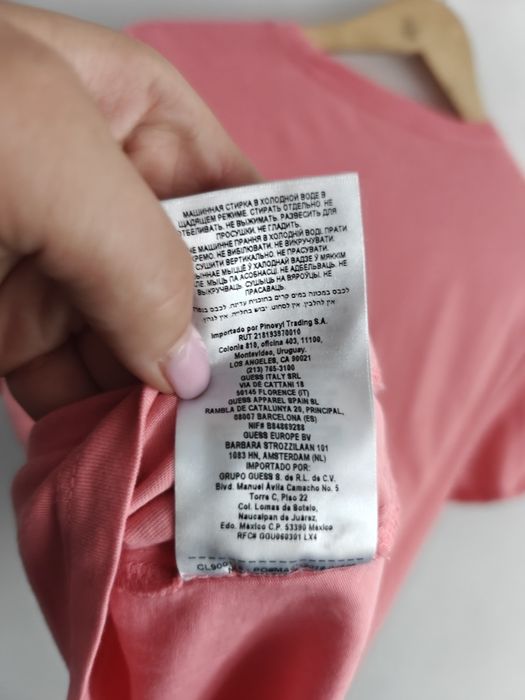 Guess t-shirt koszulka sportowa krótki rękaw męska XL