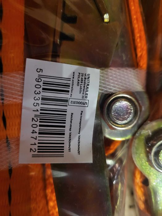 Pasy transportowe z napinaczem