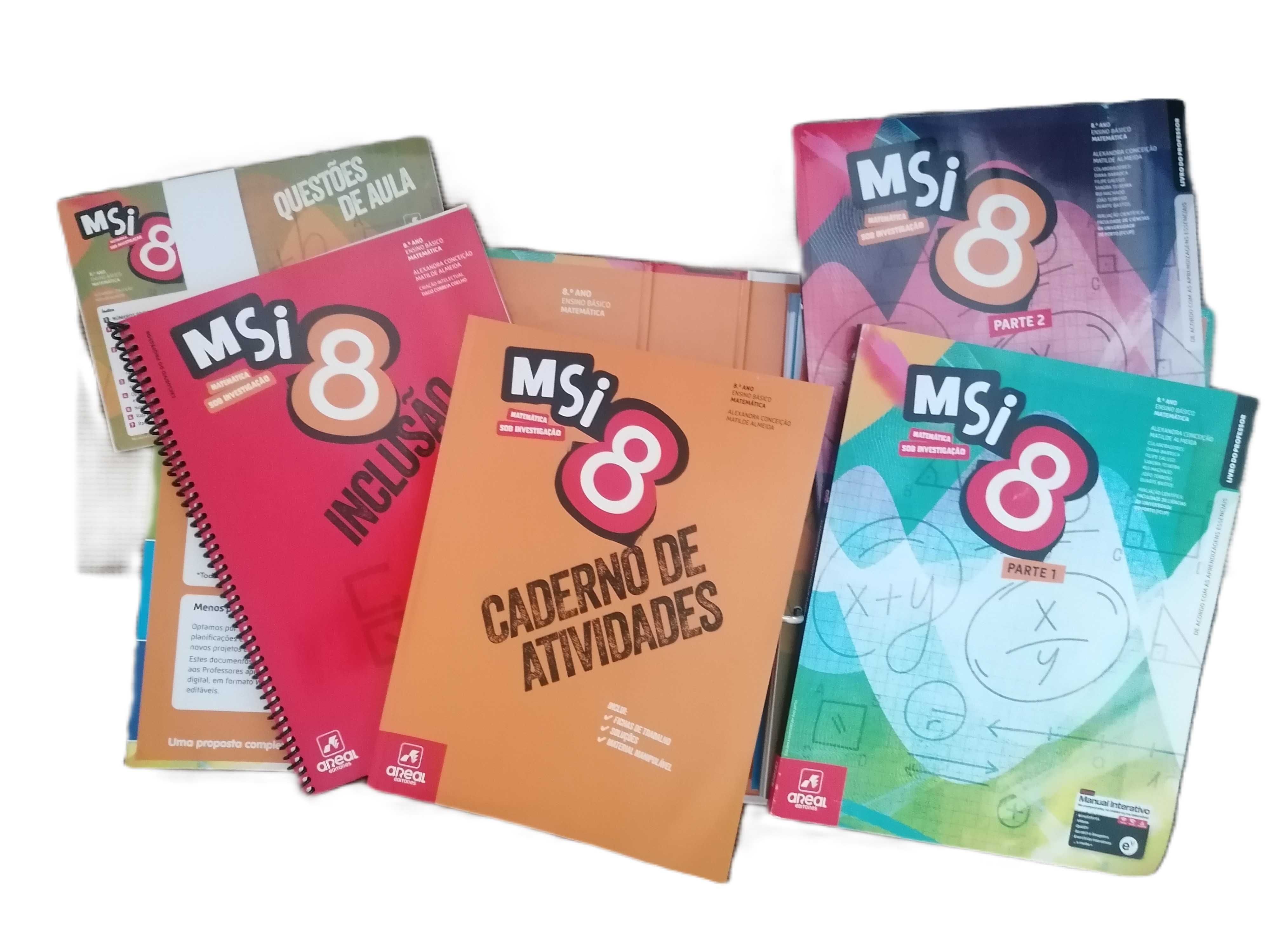 Manual Matemática - 8.º ano - NOVO!