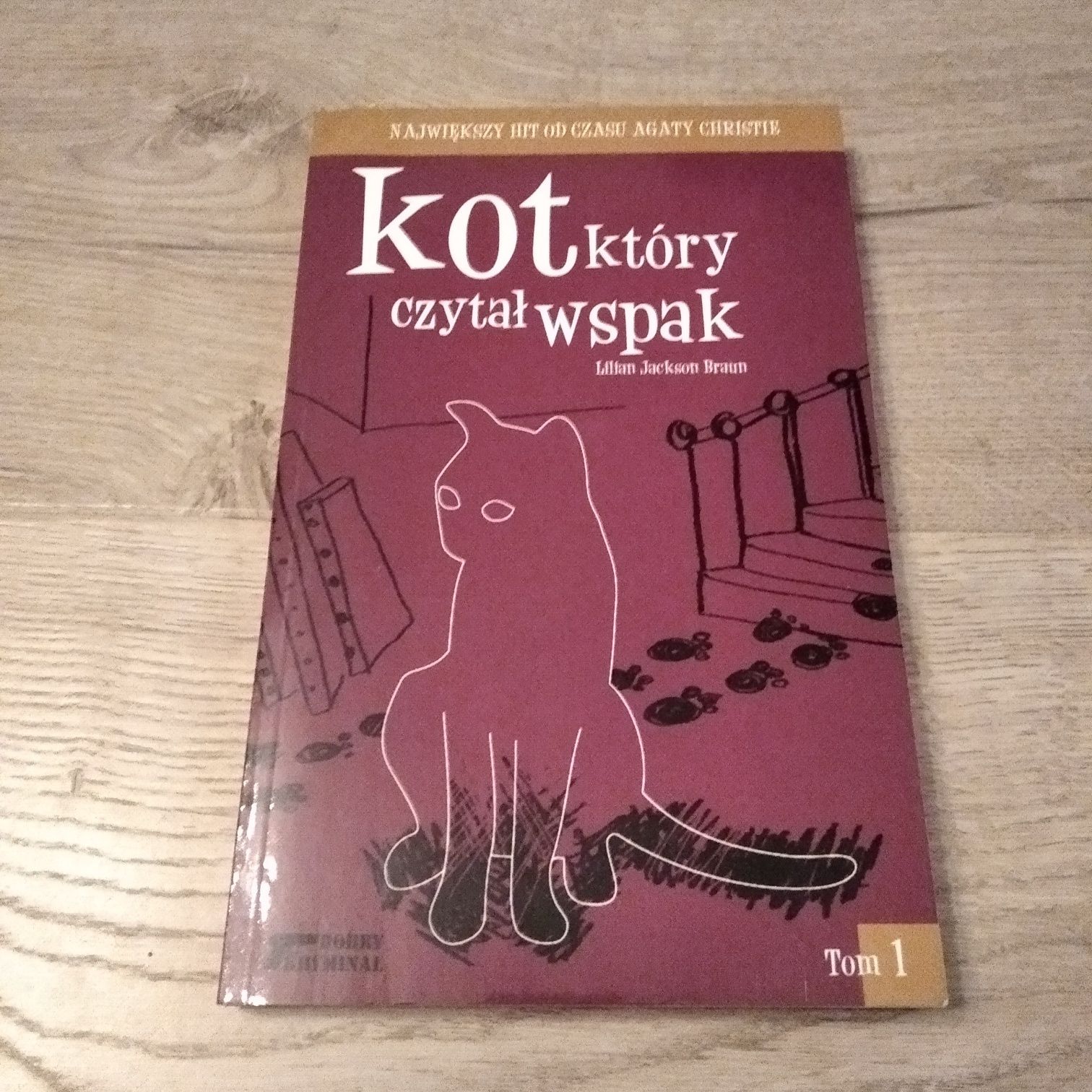 Książka Kot, który czytał wspak