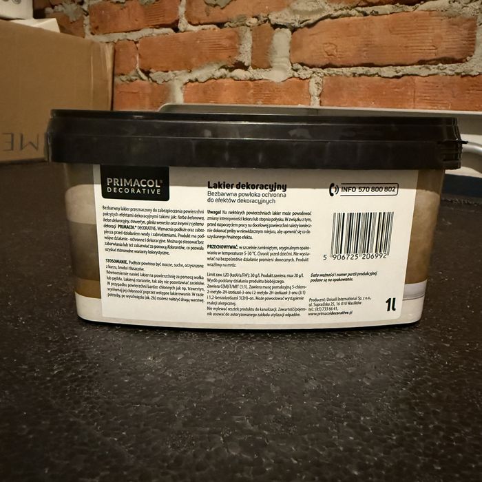 Primacol Lakier Impregnat Werniks 1l