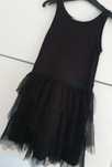 H&M 134/140 sukienka falbany tiul uroczystość