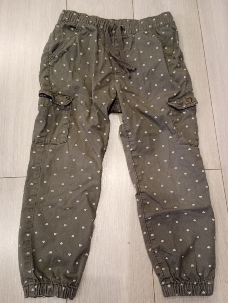 Rozm 110 spodnie jeansy dresy h&m 5 10 15 nowe