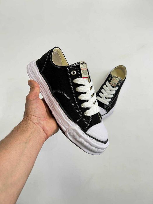 MMY Maison Mihara Yasuhiro кеди кеды кроссовки черные кросівки