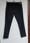 Spodnie chino męskie młodzieżowe czarne eleganckie casual materiałowe