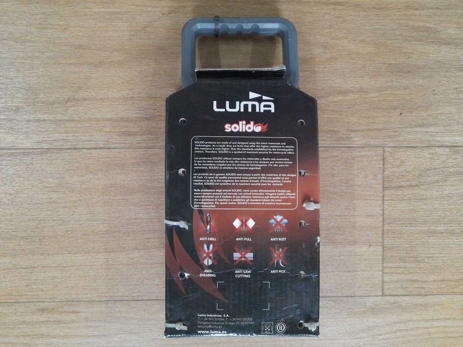 CADEADO DE DISCO LUMA SOLID MINI 16MM