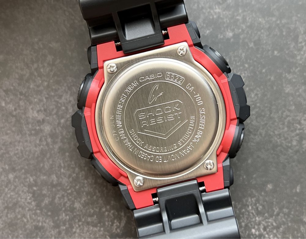 НОВИЙ! Годинник протиударний Casio G-Shock GA-700-1A оригінал