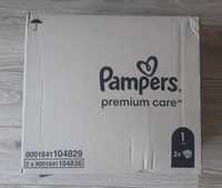 2× Pieluszki Pampers Premium Care rozmiar 1 2-5 kg