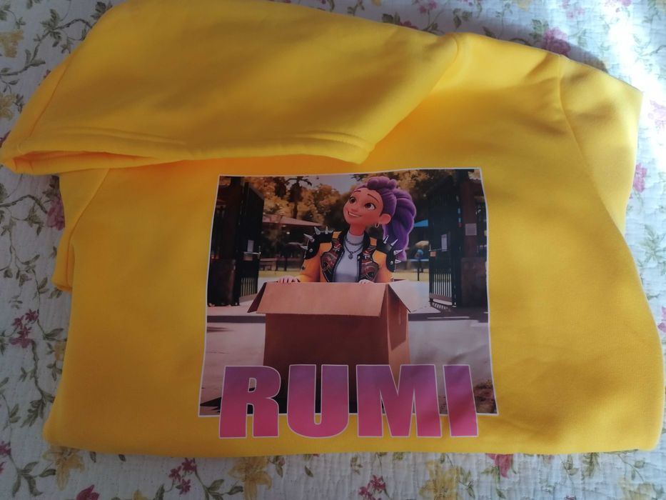 Camisola guerreiras K pop 13 anos