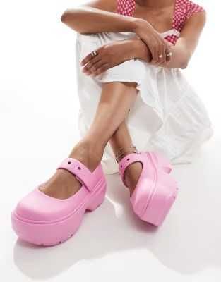 Туфлі - сабо Crocs Stomp Mary Jane, W8, W9