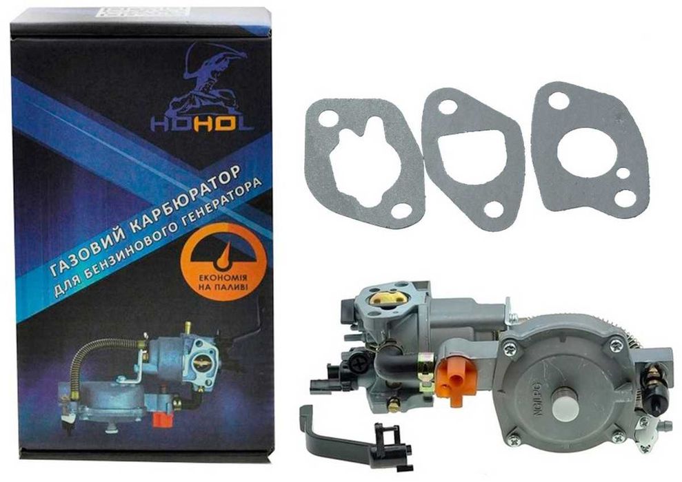 Карбюратор генератора 168F, 170F 2.0-3.0 kWt (газовый редуктор) gen283