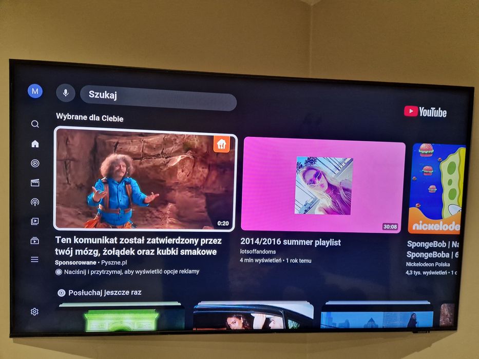 Telewizor Samsung  50 cali LED 4K UHD Tizen Smart TV wifi  tanio !!