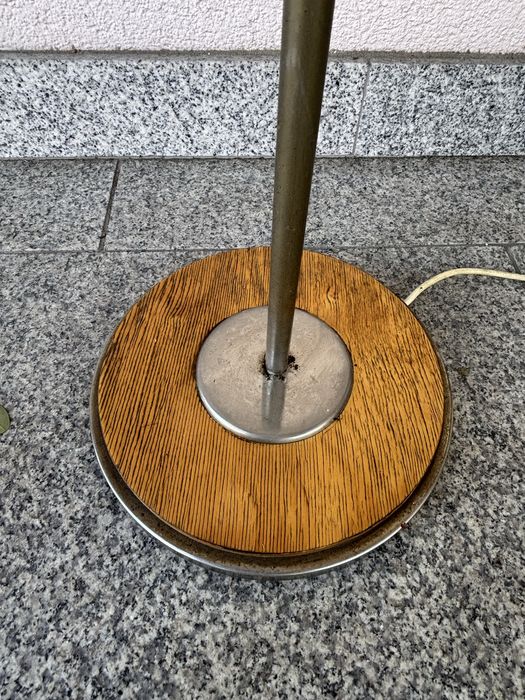 Lampa Podłogowa GDR Mid-Century Modern Lata 60te XXw Vintage Design.