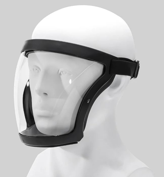 Maska ochronna na twarz przezroczysta