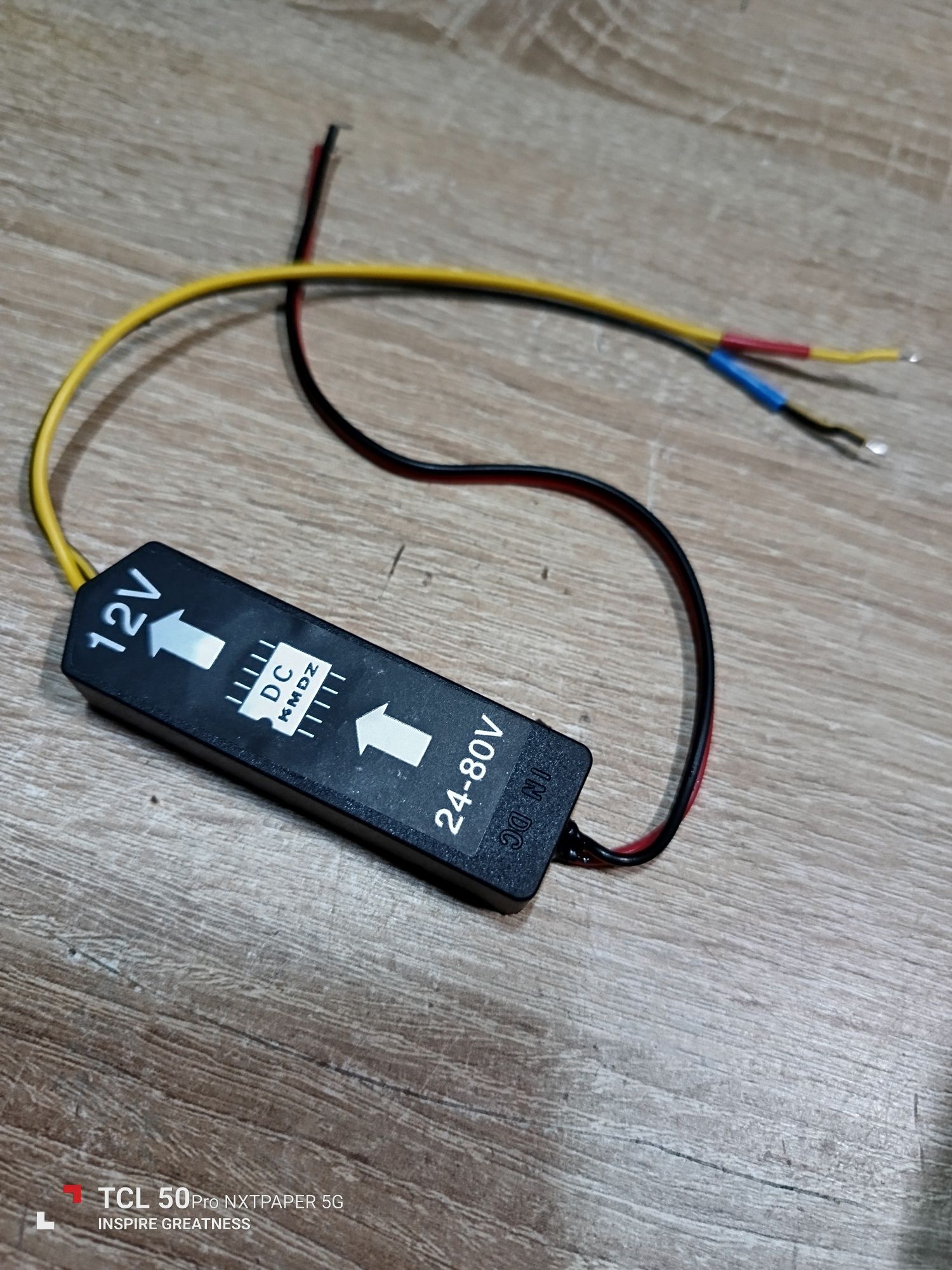 Przetwornica dc 24-80V na dc 12V