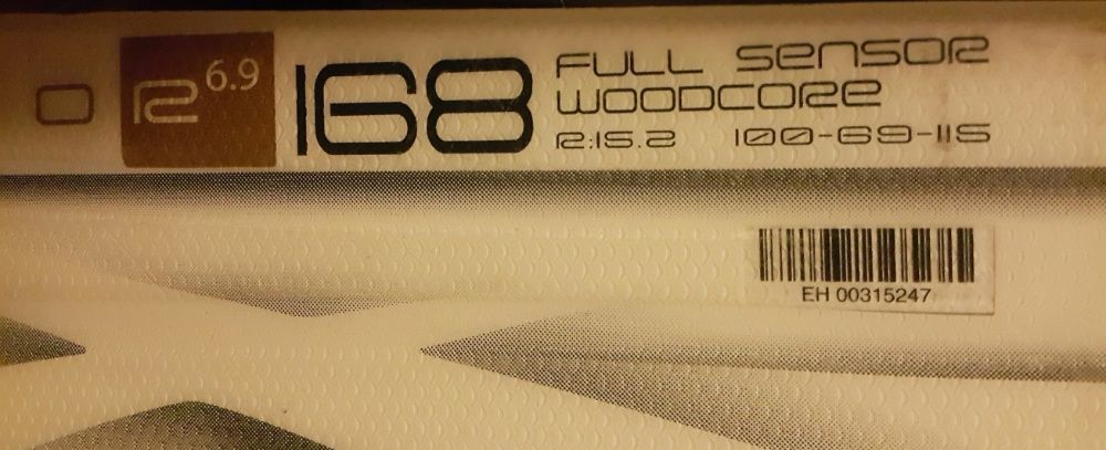 Narty zjazdowe Volkl Sensor 6,9 Full Wood Core 168 cm